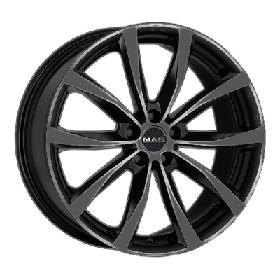 MAK 7,5x19/5x114,3 ET50 D67,1 Wolf Gloss Black