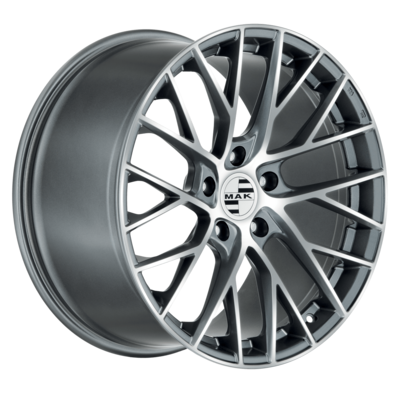 MAK 8,5x19/5x130 ET55 D71,6 Monaco Gunmetal Mirror Face