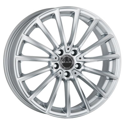 MAK 8x18/5x112 ET43 D66,6 Komet Silver