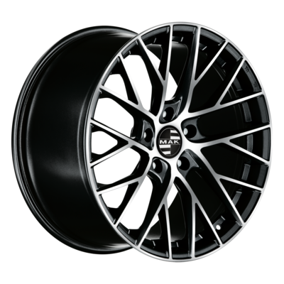 MAK 8,5x20/5x130 ET51 D71,6 Monaco Black mirror
