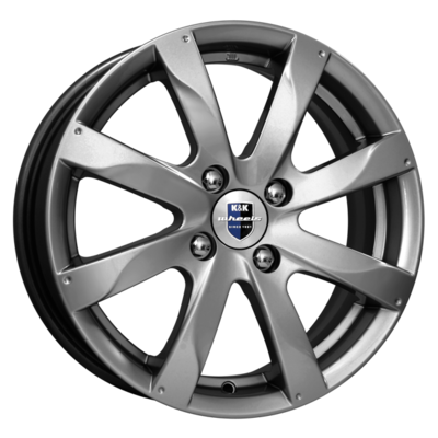 K&K 6x15/4x114,3 ET40 D66,1 Джемини-оригинал (КС617) Дарк платинум