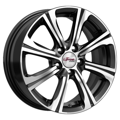 iFree 6x15/4x100 ET40 D67,1 Апероль (КС862) Блэк Джек