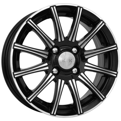 K&K 6x15/5x105 ET39 D56,6 Сиеста-оригинал (КС474) Алмаз черный