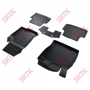Коврики резиновые 3D PREMIUM для Skoda Octavia-A7 / A8 (2013-н.в.)