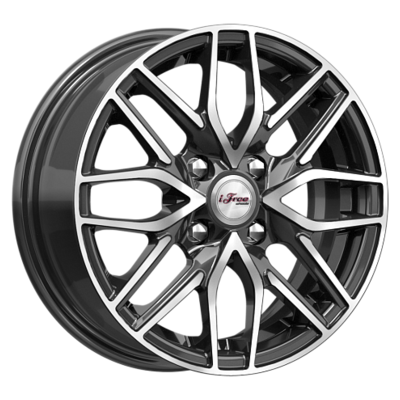 iFree 5,5x14/4x98 ET35 D58,5 Кайкос (КС1001) Блэк Джек