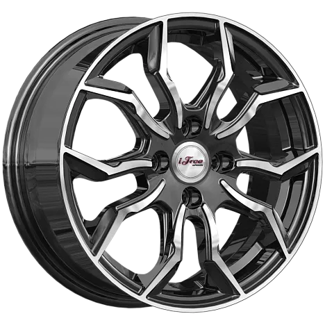 Диск iFree Бохо 15х6 4x98 et 33 dia 58,5 Black Jack