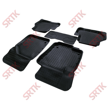 Коврики резиновые 3D PREMIUM для Volkswagen Passat B7 SD/UN (2011-2015)