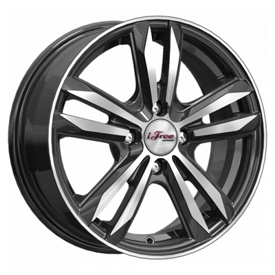 iFree 6x15/4x100 ET35 D67,1 Маскот (КС870) Блэк Джек