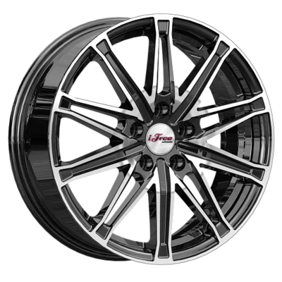 iFree 6,5x17/5x105 ET38 D56,6 Виар (КС1065) Блэк Джек