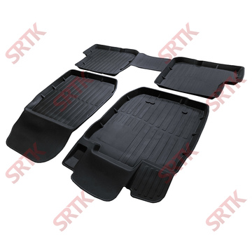 Коврики резиновые 3D PREMIUM для Renault Sandero (2009-2014)