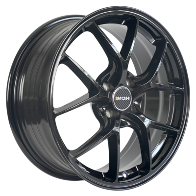 INCH 7x17/5x100 ET48 D56,1 FA8538 Full Black Round (ZJH) FlowForming