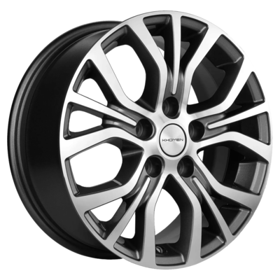 Khomen Wheels 6,5x16/5x114,3 ET43 D67,1 KHW1608 (Huyndai/Kia) Gray-FP