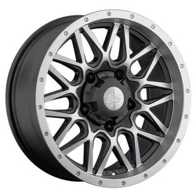 LS 8x17/5x150 ET0 D110,1 1341 MBF (конус, Колпак+лого)