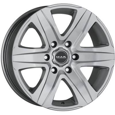 MAK 8x18/6x139,7 ET15 D106,1 Stone 6 Silver