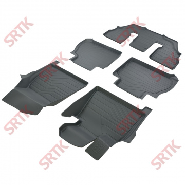 Коврики резиновые 3D LUX для BMW X7 G07 6 SEATS (2018-н.в.)