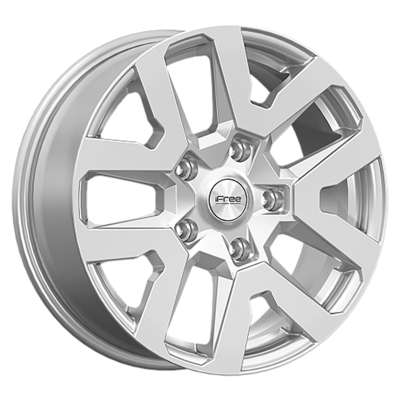 iFree Original 7x17/5x139,7 ET40 D98 Трикстер (Niva) (КС1170) Сильвер