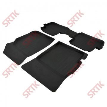 Коврики резиновые 3D PREMIUM для Chevrolet Spark (2010-2015)