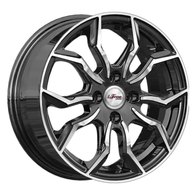 iFree 6x15/4x100 ET42 D54,1 Бохо (КС1037) Блэк Джек