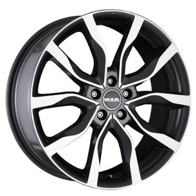 MAK 9,5x21/5x120 ET49 D72,6 Highlands Black mirror