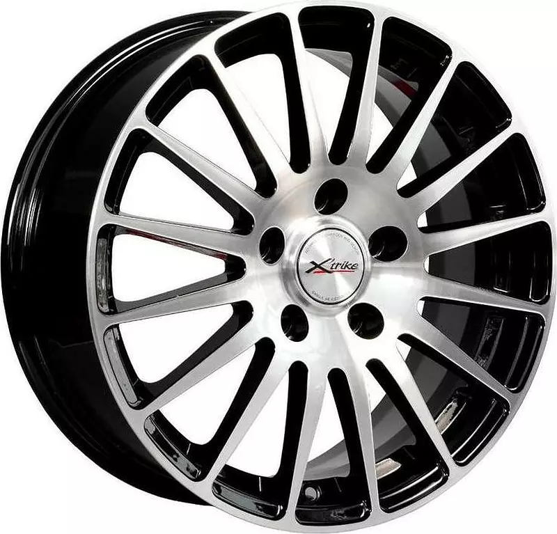 Диск X'trike X-128 16х6,5 5x114,3 et 45 dia 67,1 BK/FP