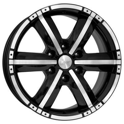 K&K 7,5x17/6x139,7 ET25 D67,1 Окинава (КС635) Алмаз черный