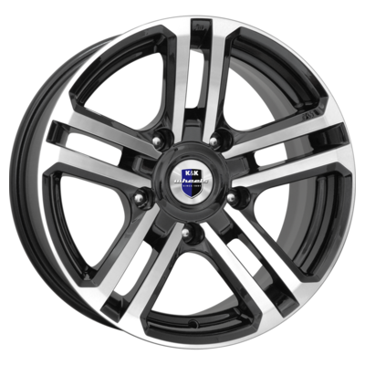 K&K 7x16/5x139,7 ET5 D98 Палладика (КС591М) Алмаз черный