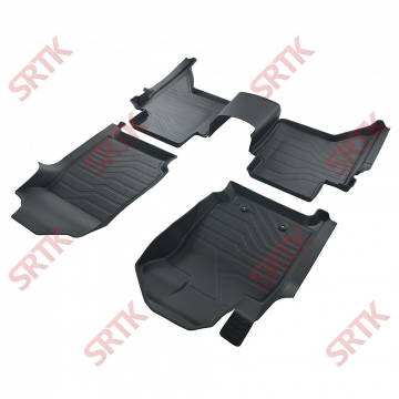 Коврики резиновые 3D LUX для Ford Ranger (2011-2015)