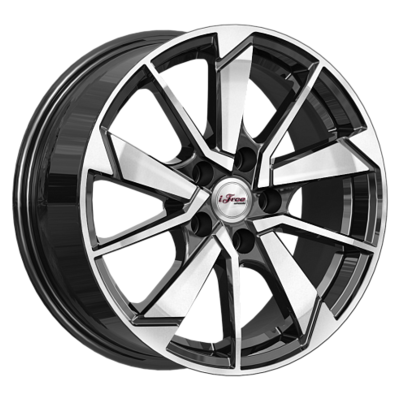 iFree 6,5x16/5x114,3 ET40 D66,1 Зиплайн (КС1042) Блэк Джек