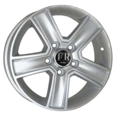 FR replica 6,5x16/5x160 ET60 D65,1 FT473 Silver