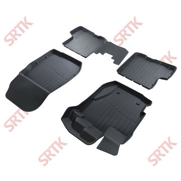 Коврики резиновые 3D PREMIUM для Renault Duster 2WD/4WD (2021-н.в.)