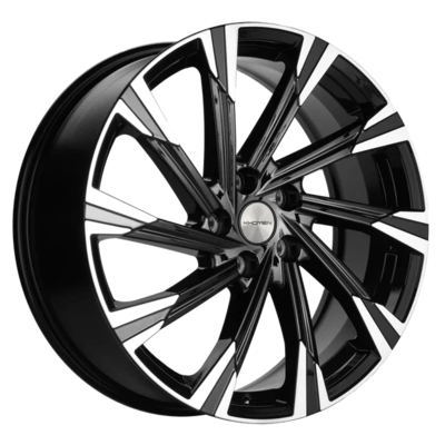Khomen Wheels 7,5x19/5x108 ET47 D60,1 KHW1901 (Chery Tiggo 8) Black-FP
