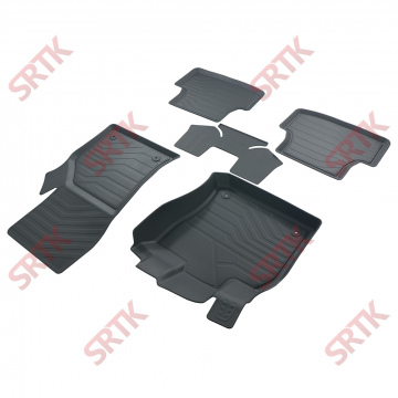 Коврики резиновые 3D PREMIUM для Volkswagen Golf VII (2013-2020)
