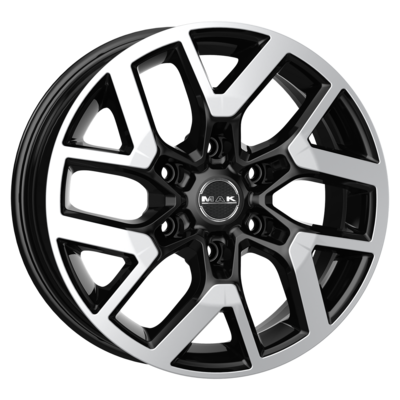 MAK 6,5x16/6x120 ET50 D74,5 Gravel Black mirror