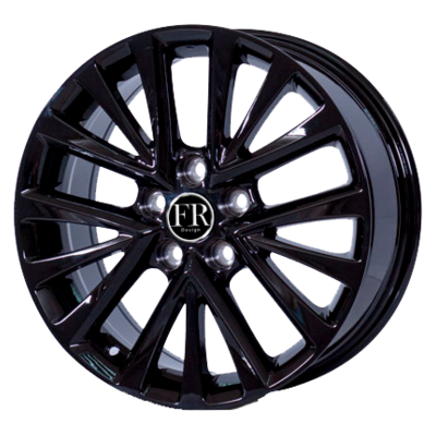 FR replica 7x17/5x114,3 ET45 D60,1 TY721 (TY222) Black (№15)