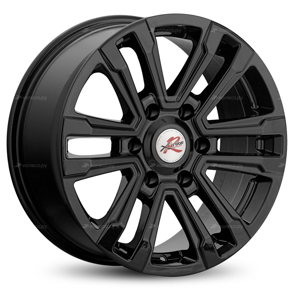 Диск X'trikeRST R107 17х7,5 6х139,7 et 25 dia 106,1 BK