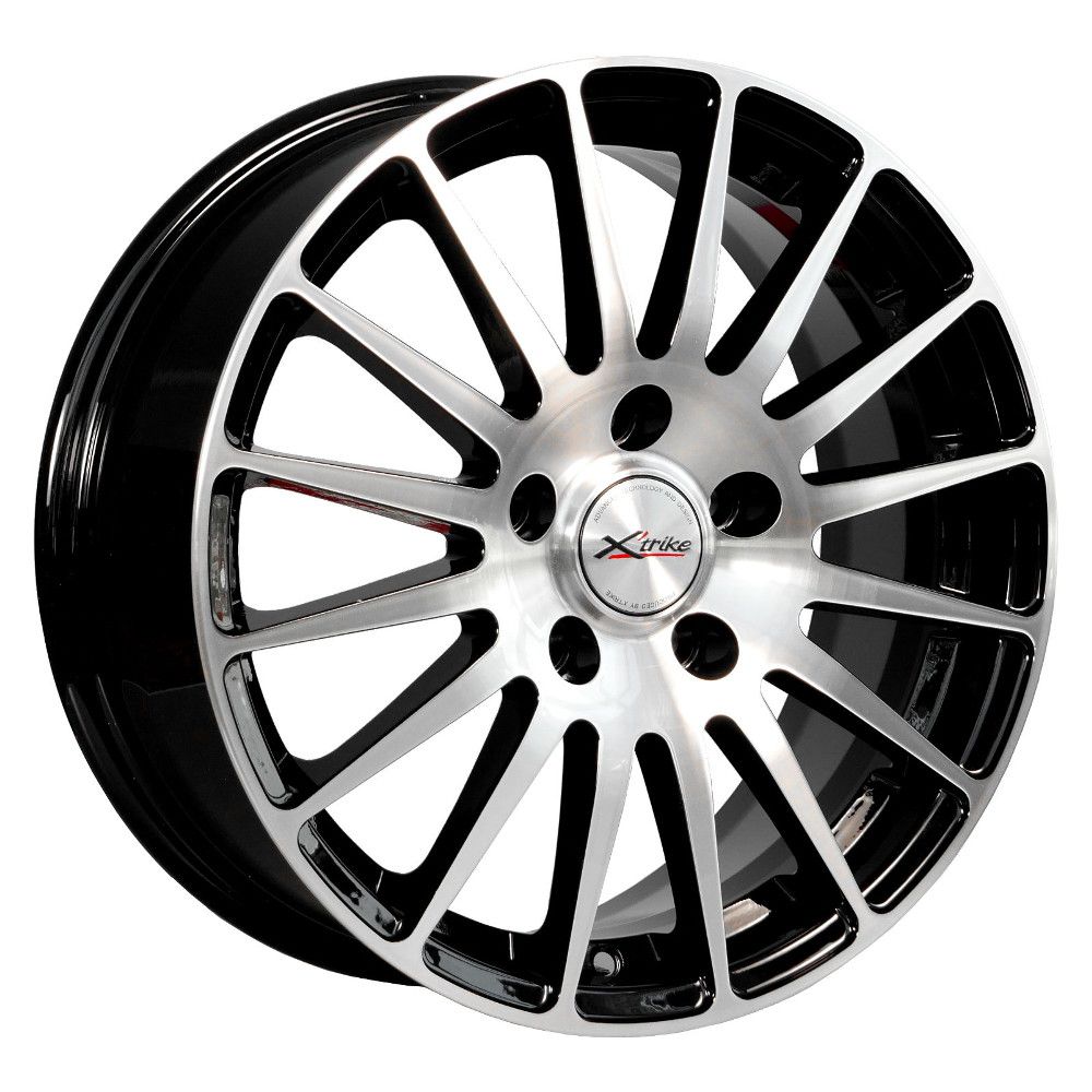 Диск X'trike X-128 16х6,5 5х105 et 38 dia 56,6 BK/FP