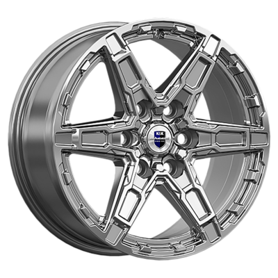 K&K 8x18/6x114,3 ET25 D66,1 Дистрикт (КС1159) Дарк платинум