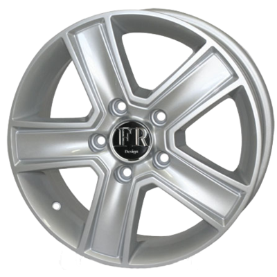 FR replica 6,5x15/5x118 ET55 D71,1 BK473 Silver