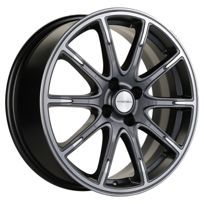 Khomen Wheels 6,5x17/4x100 ET43 D60,1 KHW1707 (Lada Vesta Cross) Gray-FP