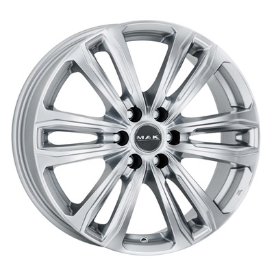 MAK 8,5x20/6x139,7 ET20 D106,1 Safari 6 Silver