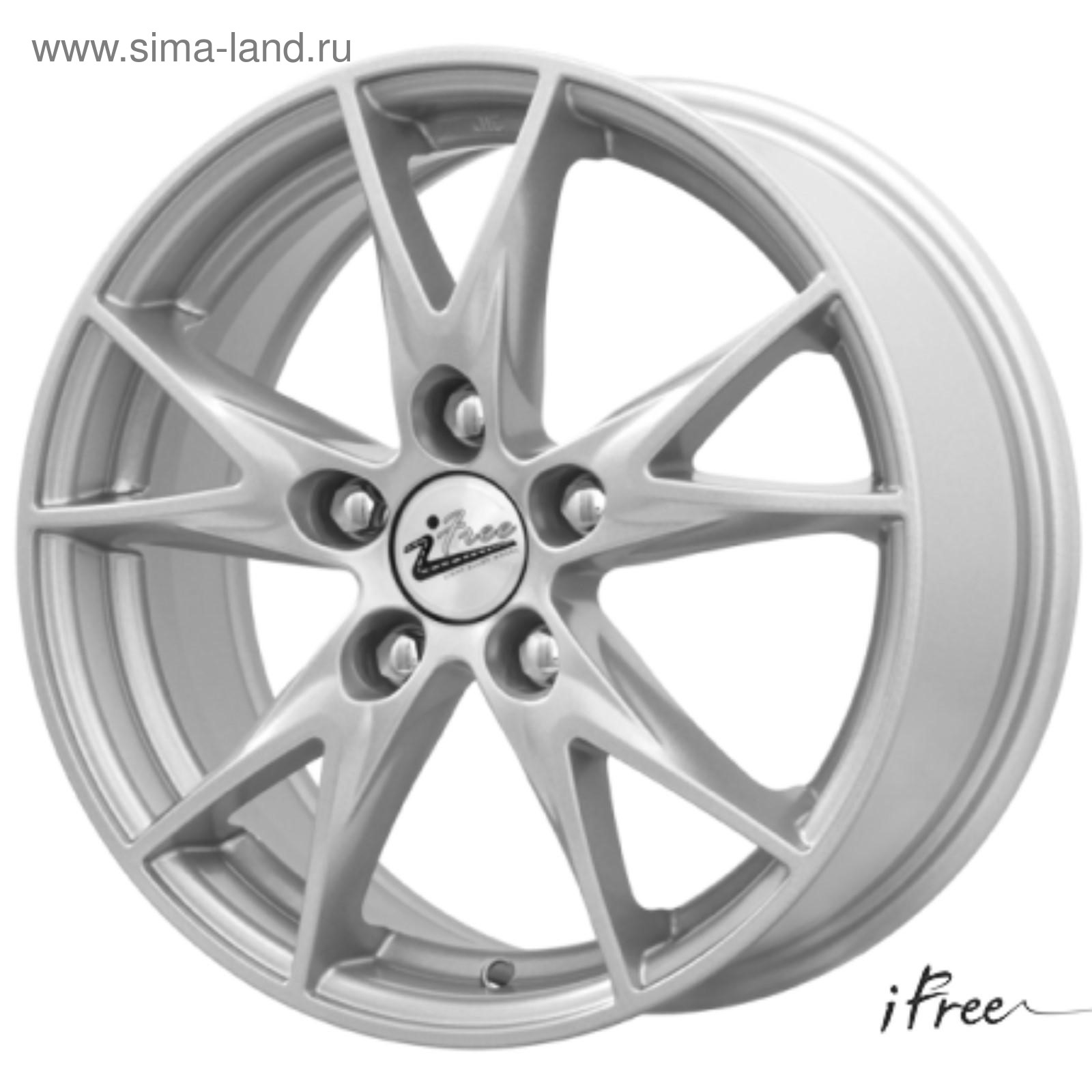 Диск iFree КС524 15х6,5 5x105 et 35 dia 56,6 Silver