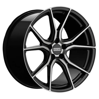 Fondmetal 8,5x20/5x114,3 ET32 D75 STC-45 Gloss Black Machined