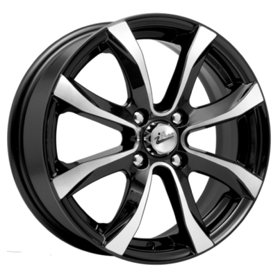 iFree 6x15/4x114,3 ET40 D67,1 Дайс (КС696) Блэк Джек