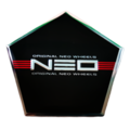 Стикер NEO пятиугольный (54мм)