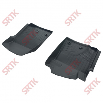 Коврики резиновые 3D LUX для Toyota LC200 (2012-2021) (передние)