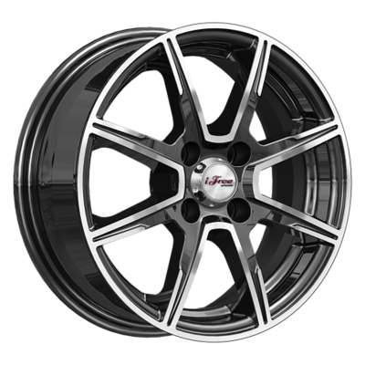 iFree 5,5x14/4x98 ET35 D58,5 Майами лайт (КС1029) Блэк Джек