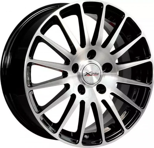 Диск X'trike X-128 16х6,5 5x114,3 et 45 dia 67,1 BK/FP