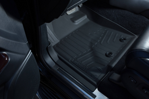 Коврики резиновые 3D LUX для Toyota LC200 (2012-2021) (3 шт.)
