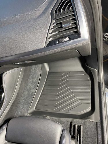 Коврики резиновые 3D LUX для BMW X4 (G02) (2018-н.в.) передние