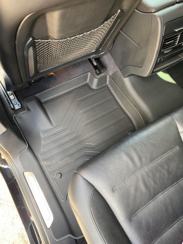 Коврики резиновые 3D LUX для Volkswagen Touareg II (2-х зонный климат) (2010-2018)